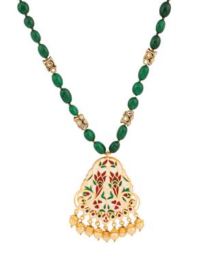 multi colored zinc necklace - 14510899 - Standard Image - 2