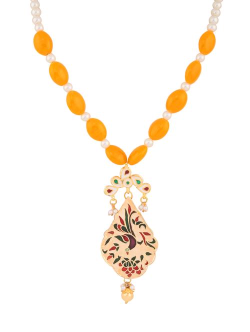 multi zinc necklace - 14510901 - Standard Image - 1