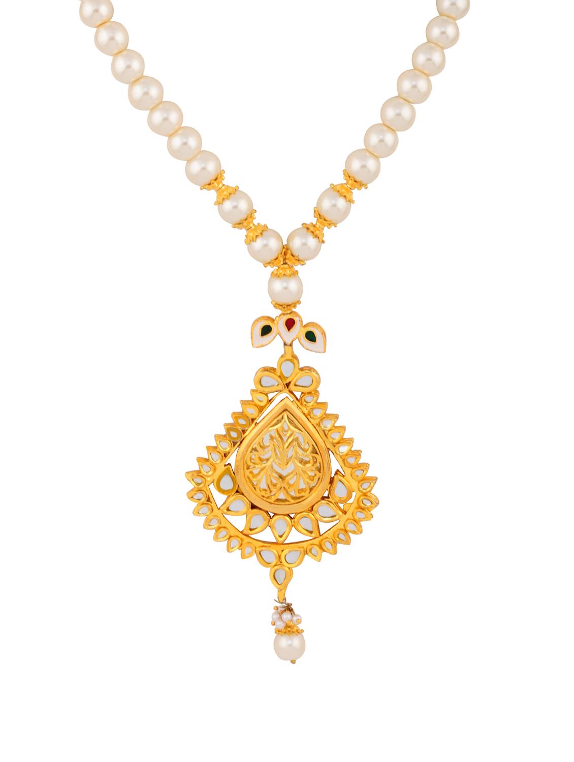 multi colored zinc necklace - 14510903 - Zoom Image - 1