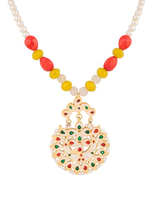 multi zinc necklace - 14510907 - Standard Image - 1