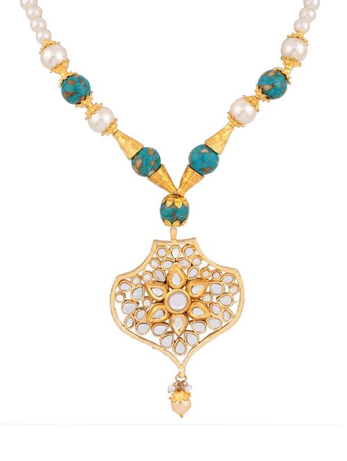 multi colored zinc necklace - 14510908 - Standard Image - 1