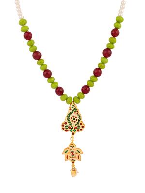 multi colored zinc necklace - 14510910 - Standard Image - 2