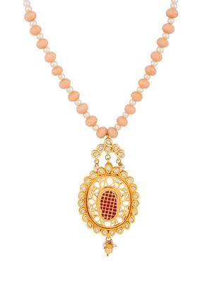 multi colored zinc necklace - 14510920 - Standard Image - 2