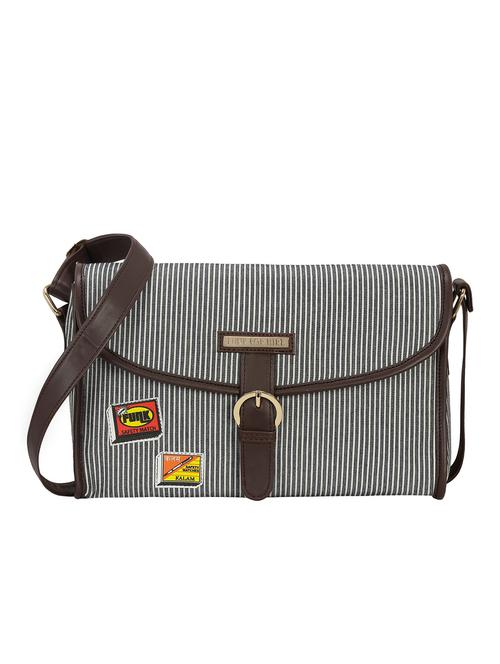 blue canvas sling bag - 14510949 - Very Small Image - 1