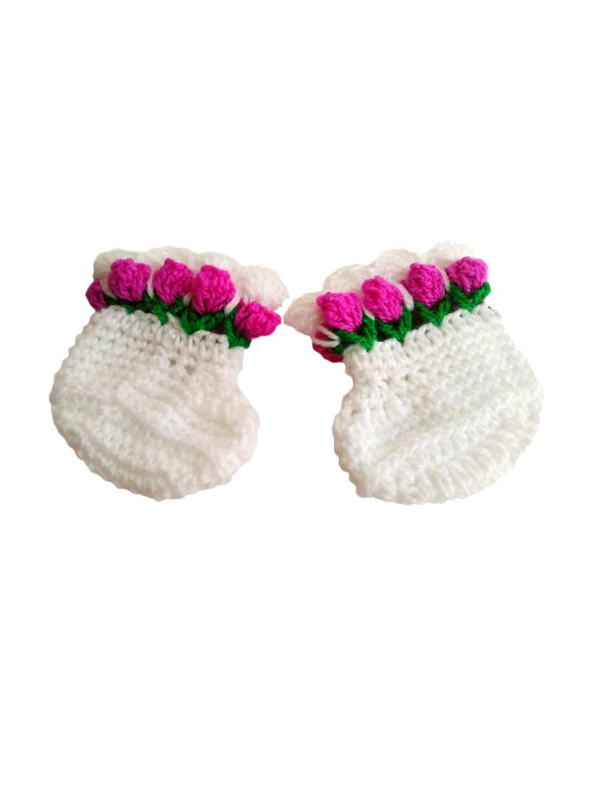 white fabric Bootie - 14511131 - Zoom Image - 1