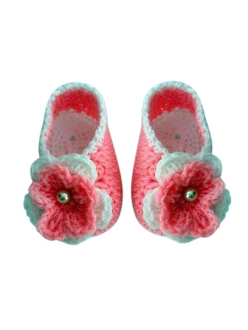 pink wool bootie - 14511161 - Standard Image - 1