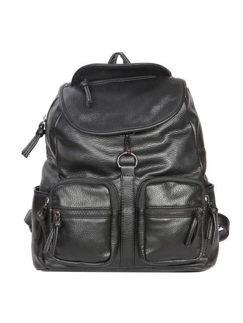black leatherette backpack - 14511212 - Very Small Image - 1