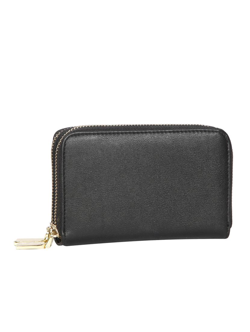 black leatherette regular clutch - 14511213 - Zoom Image - 1