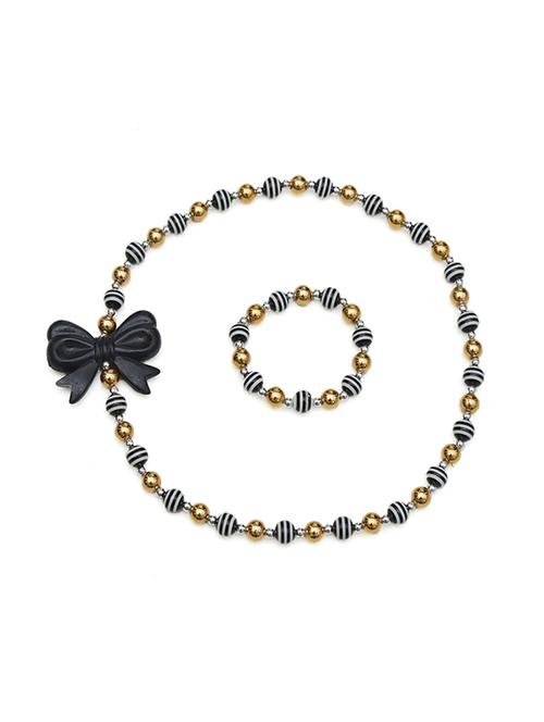 multi colored plastic neckpiece with bracelet - 14511367 - Very Small Image - 1