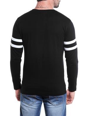 black taped t-shirt - 14511389 - Standard Image - 3