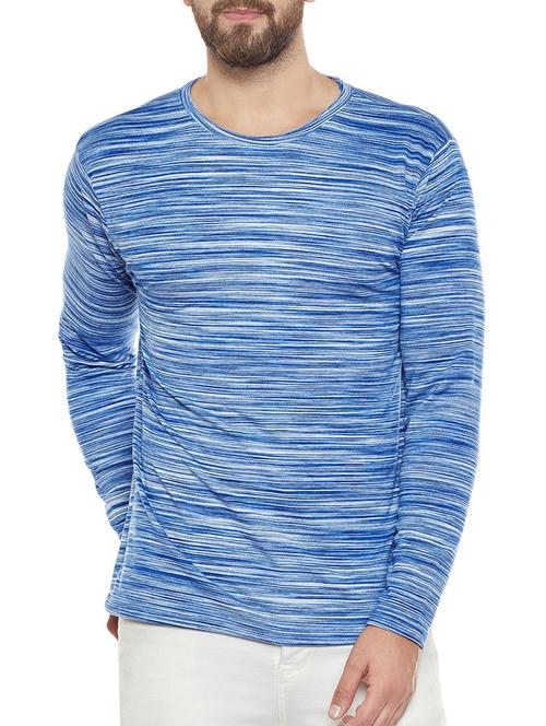 blue cotton t-shirt - 14511392 - Very Small Image - 1