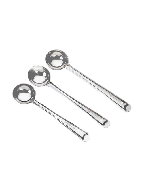 Elegante Stainless Steel Ladle(Pack of 3 Pcs) - 14511585 - Very Small Image - 1