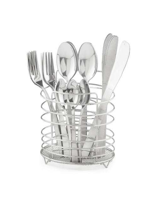 Elegante Vectra Stainless Steel Cutlery Set (Pack of 24) - 14511635 - Very Small Image - 1