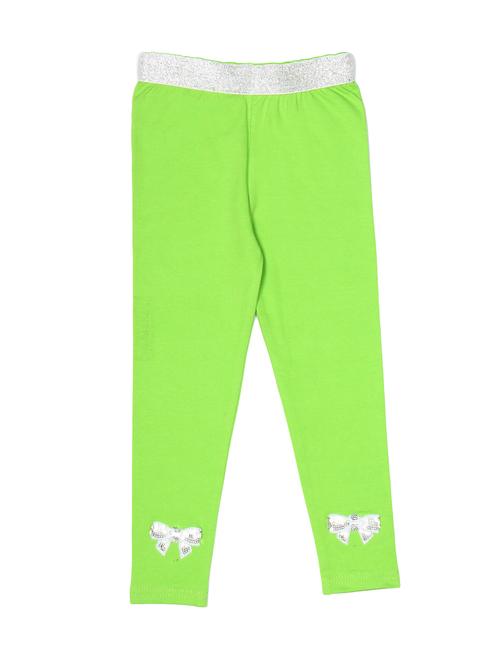 green cotton blend legging - 14511704 - Very Small Image - 1