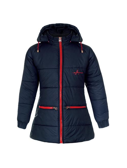 blue polyester quilted jacket - 14512660 - Standard Image - 1