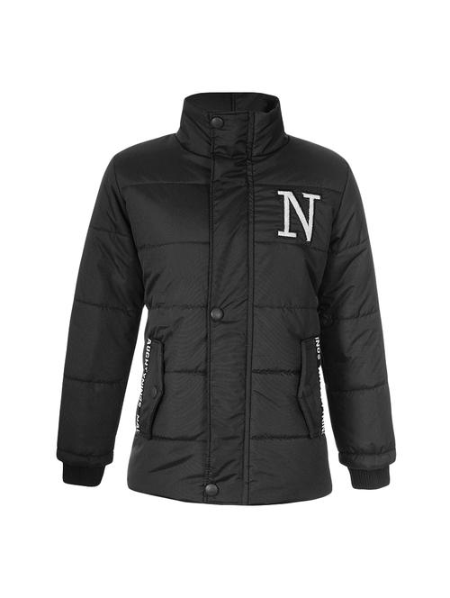 black polyester quilted jacket - 14512665 - Standard Image - 1