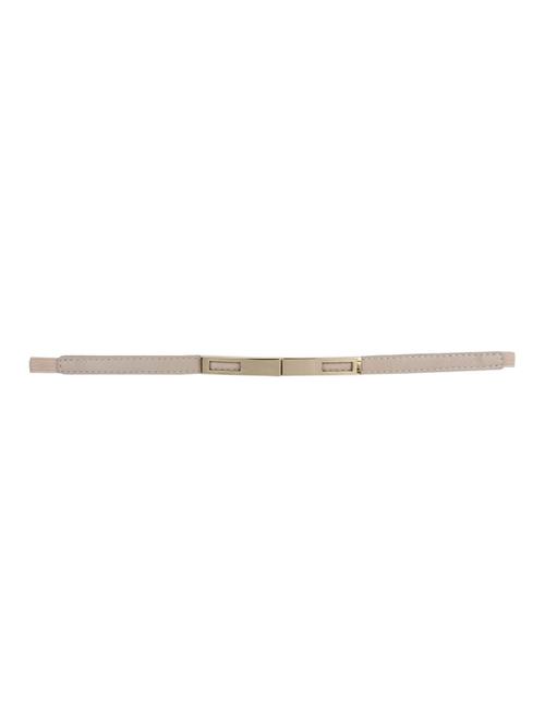 beige leatherette (pu belt - 14512670 - Standard Image - 1