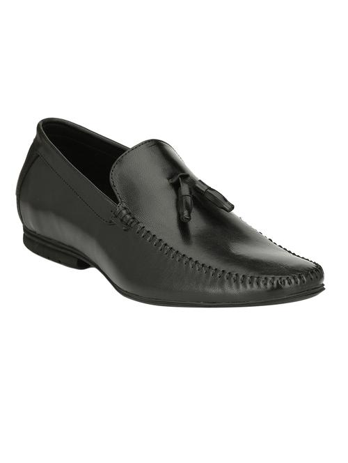 black leatherette formal slipon - 14513183 - Very Small Image - 1