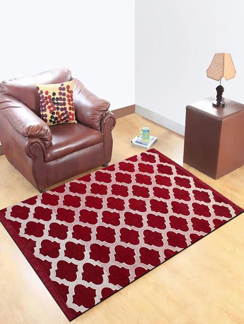 Ethnic Print Designer Carpet - 14513624 - Very Small Image - 1