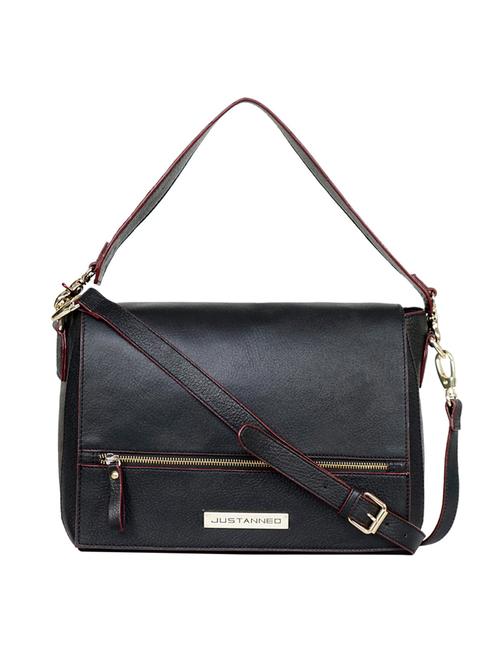 black leather handbag - 14513699 - Very Small Image - 1