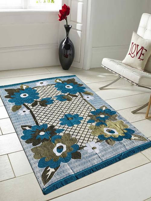 Floral Print Carpet By Edifice Couture - 14513928 - Very Small Image - 1