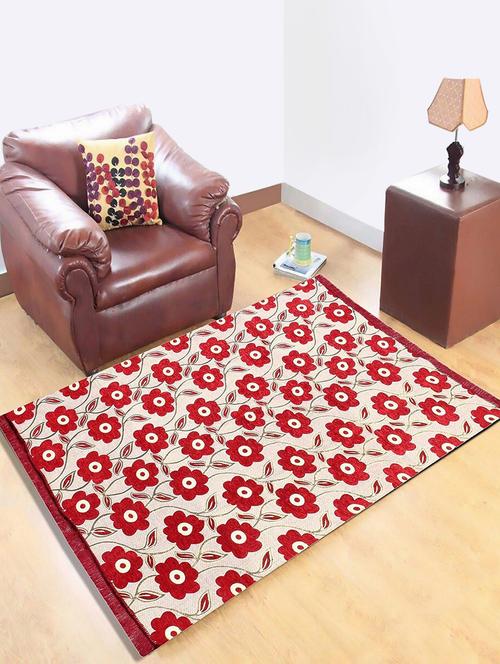 Floral Print Carpet By Edifice Couture - 14513999 - Very Small Image - 1