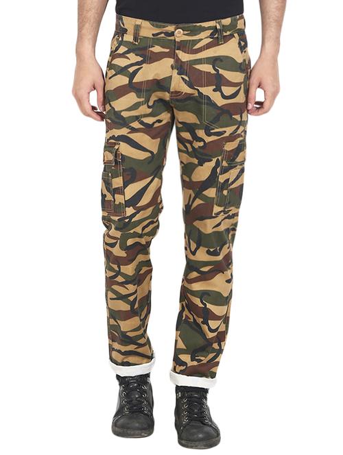 multi colored cotton cargos - 14514148 - Standard Image - 1
