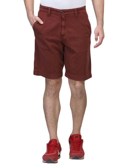 red cotton shorts - 14514186 - Very Small Image - 1