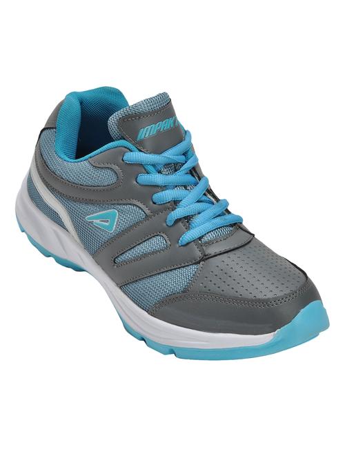 grey Leatherette sport shoe - 14514349 - Very Small Image - 1