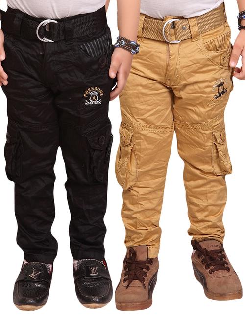 multi cotton cargos trouser - 14515211 - Very Small Image - 1