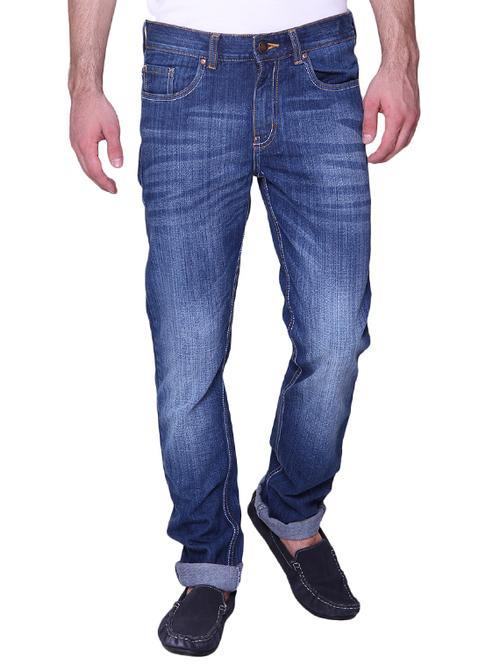 blue denim washed jeans - 14515745 - Standard Image - 1
