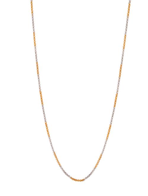 gold metal chain necklace - 14515922 - Standard Image - 1