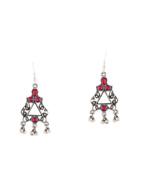Silver Tone Drop Earrings - 14515948 - Standard Image - 1