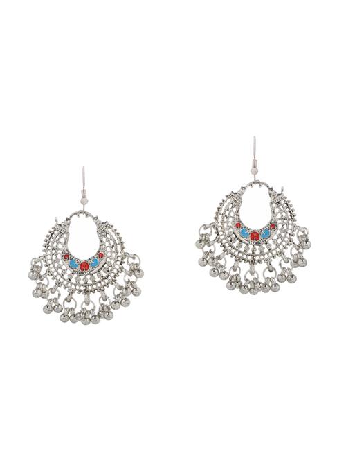 multi colored metal chandelier earrings - 14516383 - Very Small Image - 1