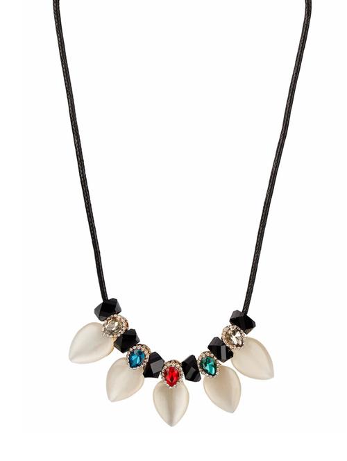 multi metal long necklace - 14516417 - Very Small Image - 1