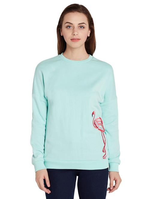 Blue fleece sweatshirt - 14519343 - Very Small Image - 1