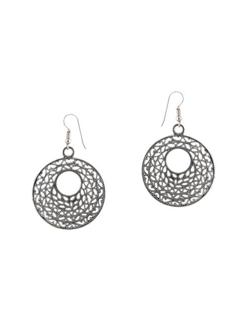 silver drop earrings - 14519936 - Very Small Image - 1