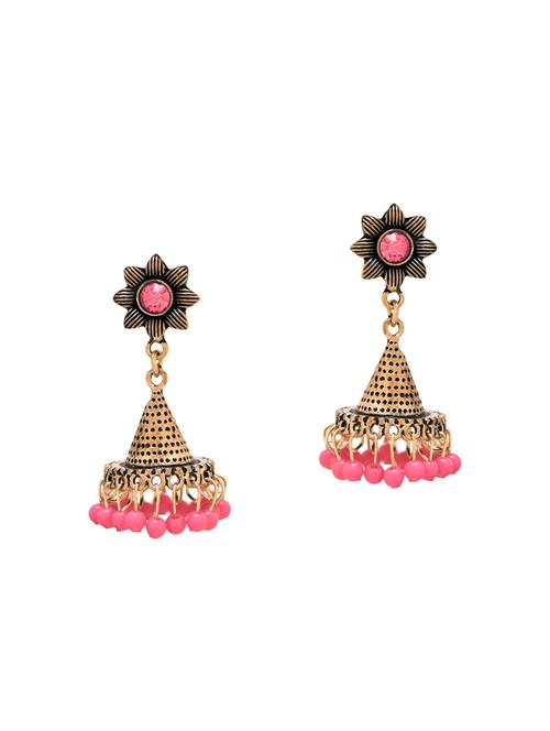 silver gold drop earrings - 14519944 - Very Small Image - 1