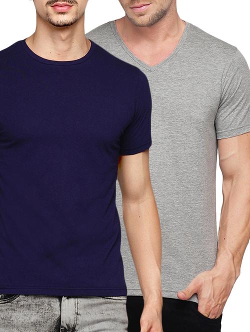 (set of 2) multicolored cotton combos t-shirt - 14520431 - Standard Image - 1