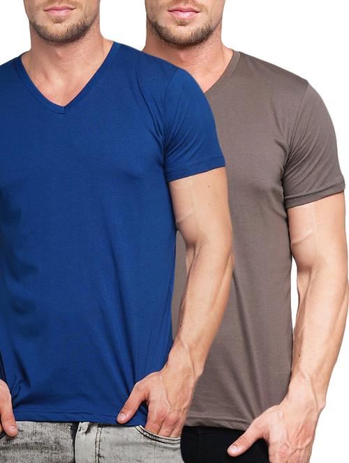 (set of 2) multicolored cotton combos t-shirt - 14520452 - Standard Image - 1