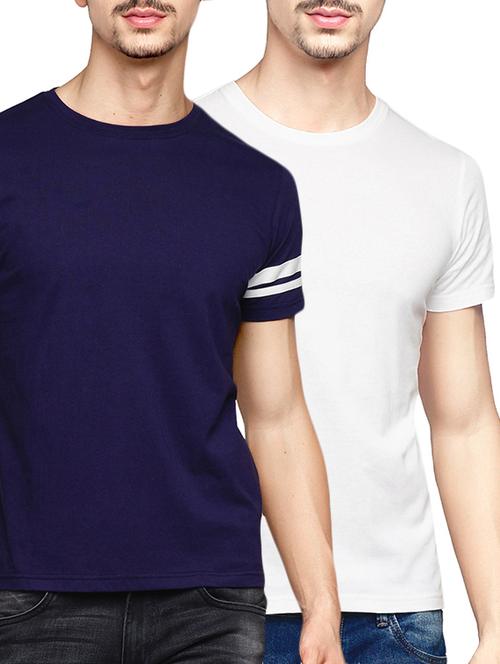 (set of 2) multicolored cotton combos t-shirt - 14520474 - Standard Image - 1