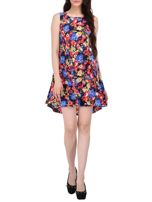 multi colored asymmetric dress - 14520566 - Very Small Image - 1