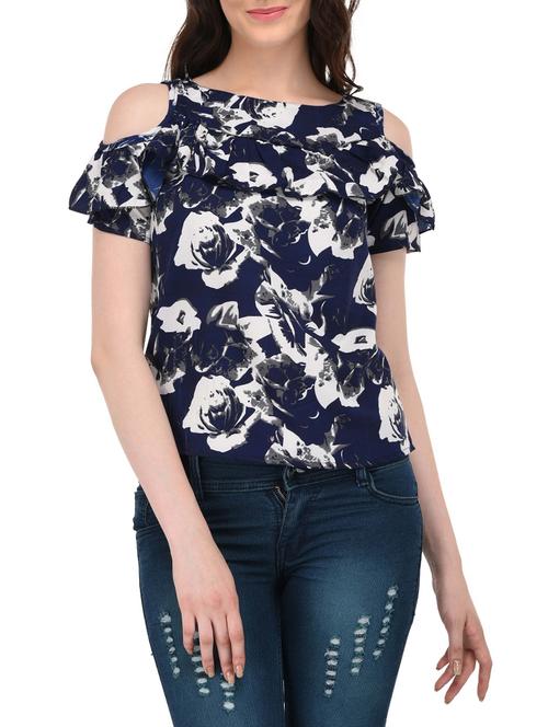 multi colored floral top - 14520577 - Very Small Image - 1