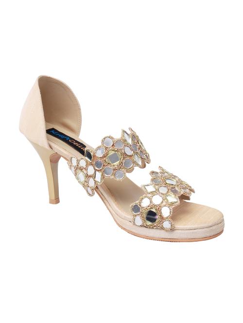 beige slip on sandal - 14520882 - Standard Image - 1