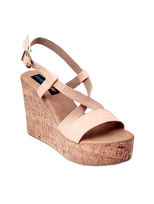 pink back strap wedge - 14520912 - Very Small Image - 1