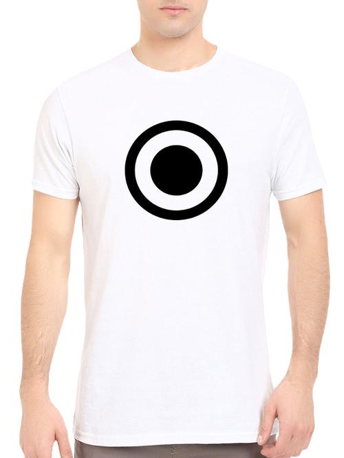 white cotton chest print tshirt - 14521159 - Standard Image - 1