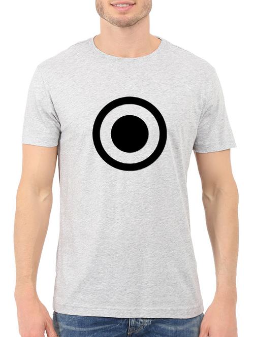grey cotton chest print tshirt - 14521161 - Standard Image - 1