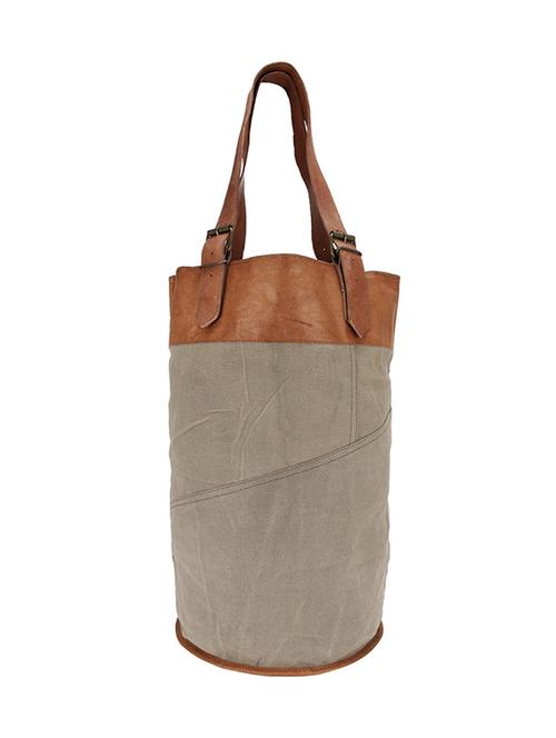 green canvas regular handbag - 14521258 - Very Small Image - 1