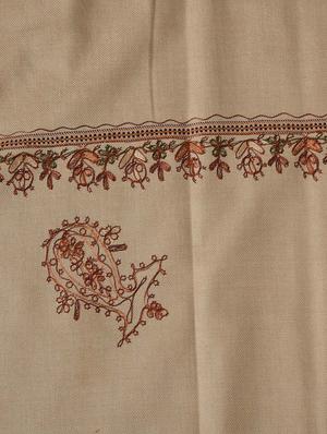brown woolen shawl - 14521603 - Standard Image - 2