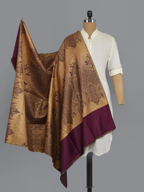 Multicolored woolen shawl - 14521629 - Standard Image - 1